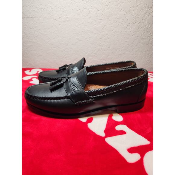 Allen Edmonds Maxfield Black Leather Tassel Loafers Men’s Size 11.5 main image 12